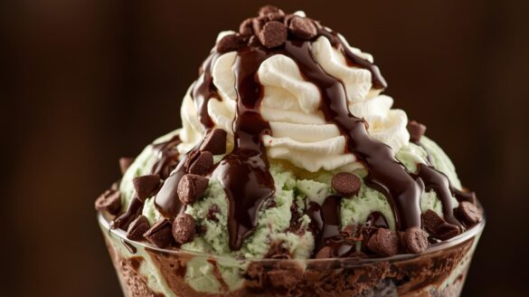 Costco Mint Chocolate Sundae