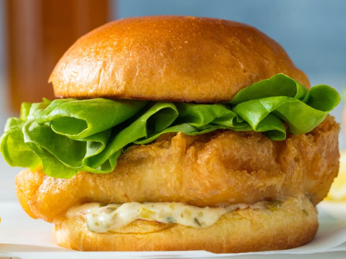 Gluten-Free Fish Sandwich