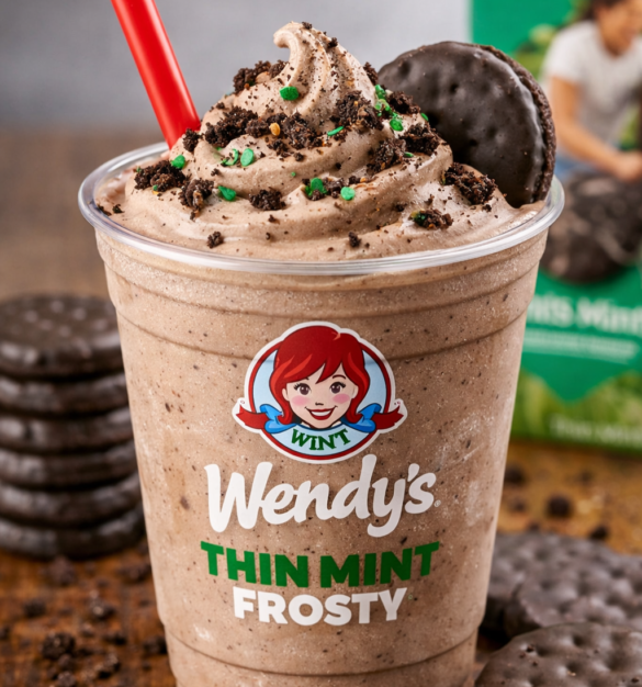 Wendy’s Thin Mint Frosty