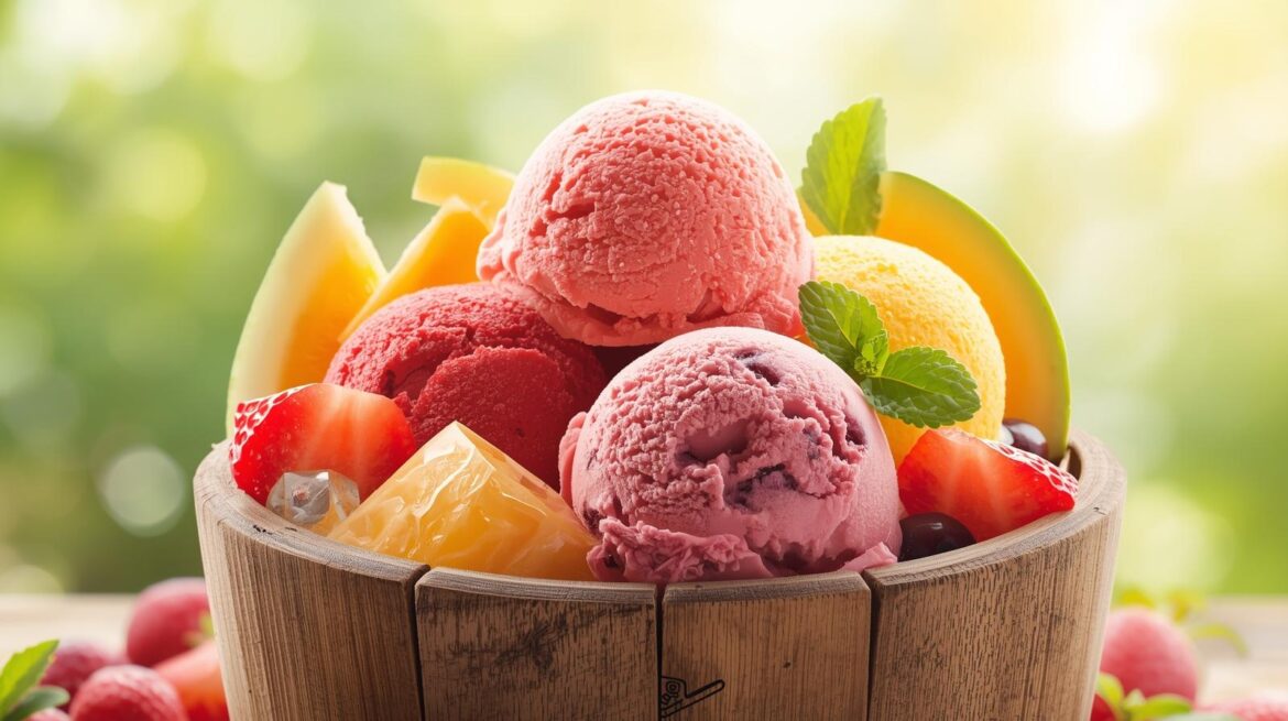 Aiko Fruit Bucket Ice Cream