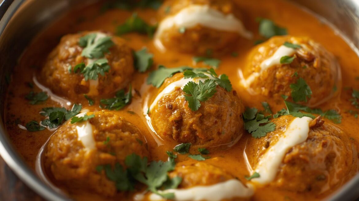 “malai kofta recipe restaurant style in bowl”