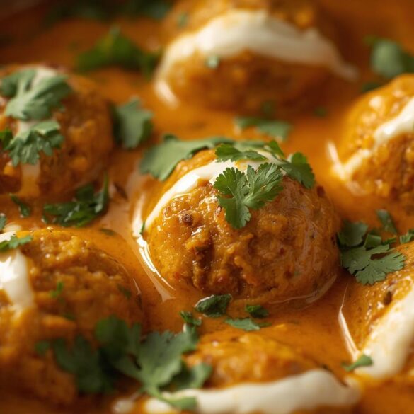 “malai kofta recipe restaurant style in bowl”